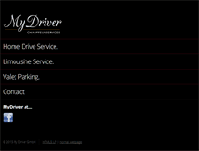 Tablet Screenshot of mydriver.ch